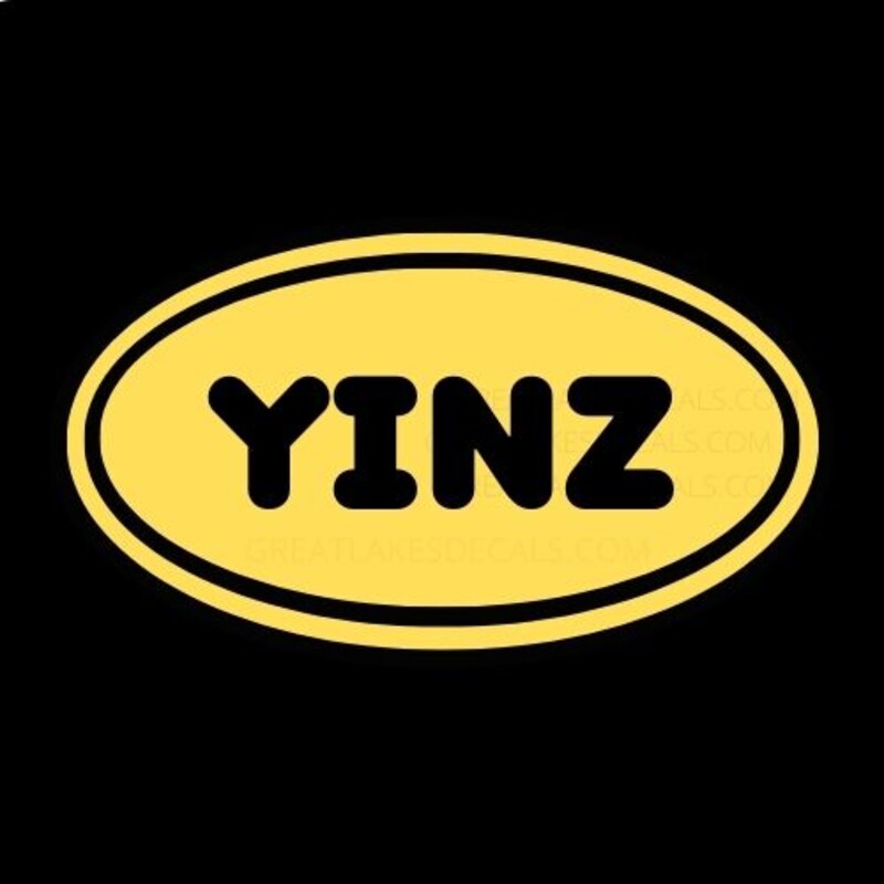 YINZ Vinyl Decal